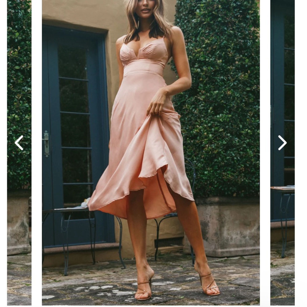Selfie Leslie Lake Como Dress with fitted bodice